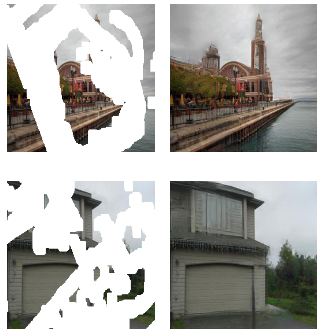 Distillation-guided Image Inpainting