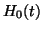 $H_0(t)$