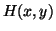 $H(x,y)$